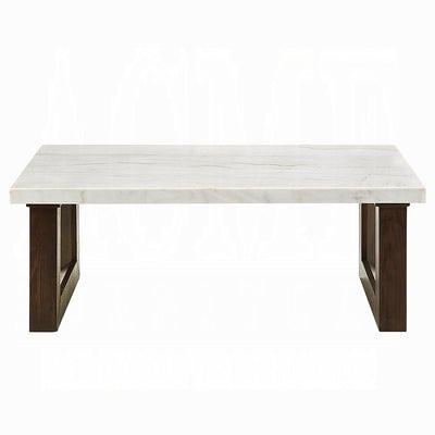 Edwyn Coffee Table w/Marble Top