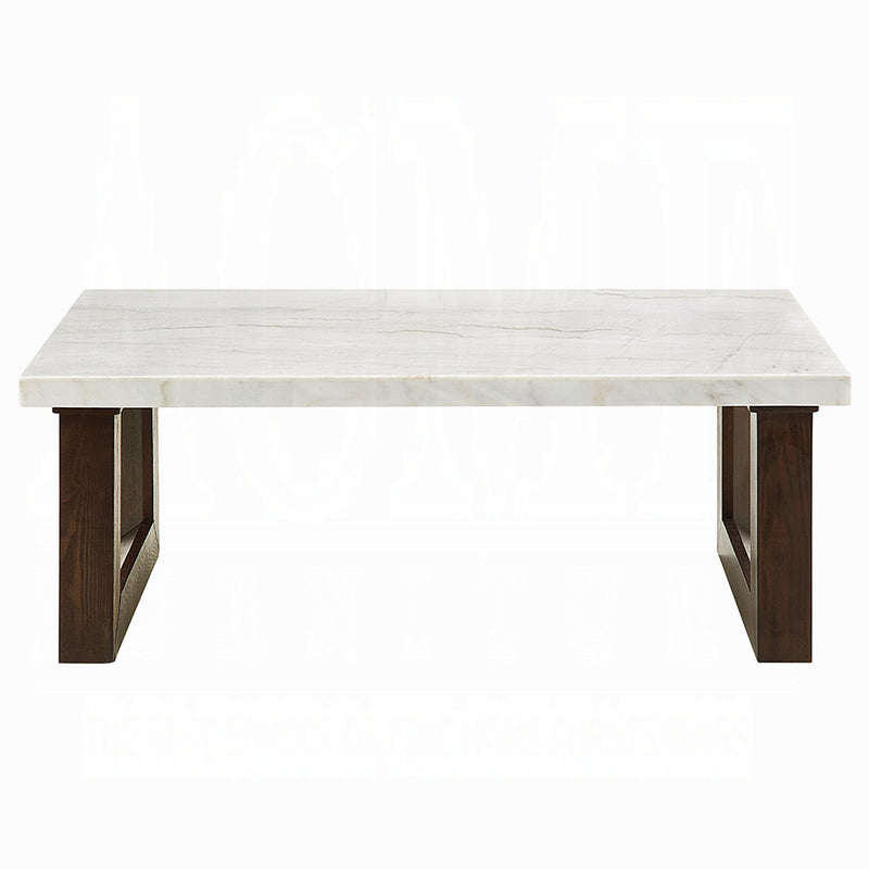 Edwyn Coffee Table w/Marble Top