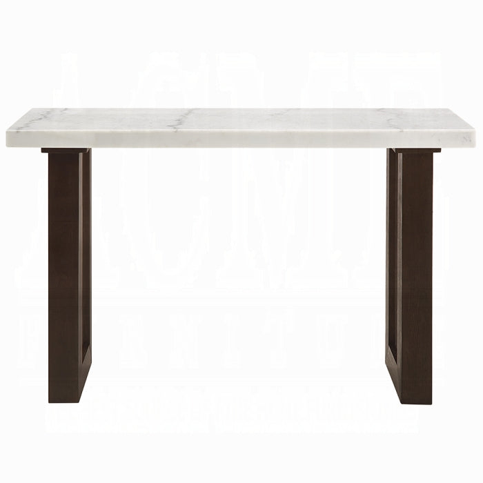 Edwyn Sofa Table w/Marble Top