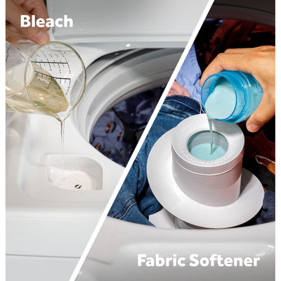 GE® 4.5 cu. ft. Capacity Washer with Stainless Steel Basket, Cold Plus and Wash Boost