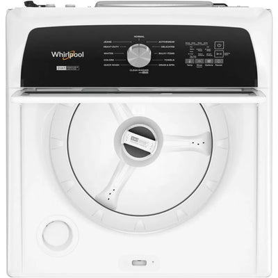 Whirlpool 28 Inch Top Load Washer with 4.7 cu.ft Capacity, 2 in 1 Removable Agitator