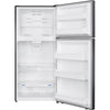 Frigidaire 18 cu. ft. Top Freezer Refrigerator – Stainless Steel