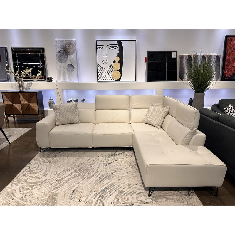 Luciana Sectional Sofa Power - Chaise Derecho - RECLINABLE