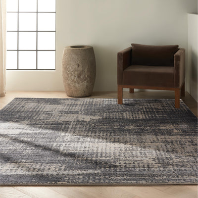 Calvin Klein Rush CK953 Grey - Beige Area Rug