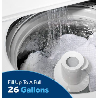 GE® 4.0 cu. ft. Capacity Washer with Stainless Steel Basket and Water Level Control