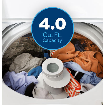 GE® 4.0 cu. ft. Capacity Washer with Stainless Steel Basket and Water Level Control