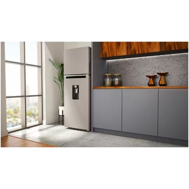 11.3 cu. ft. Built-in Top Freezer Refrigerator in Silver - Whirlpool