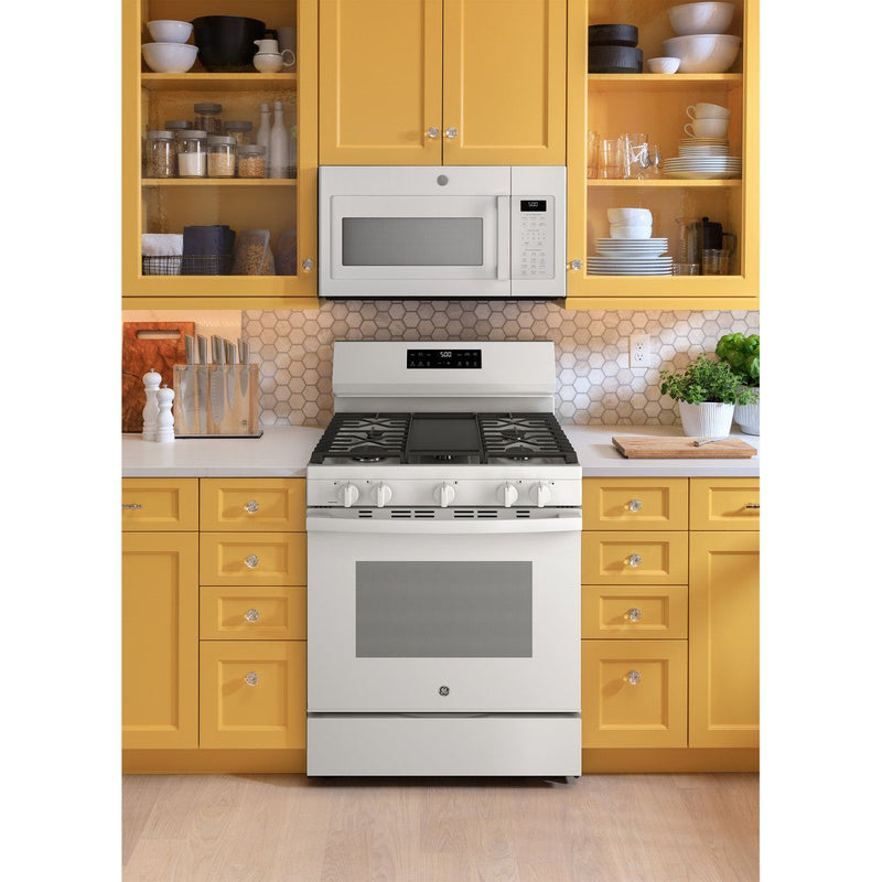 GE® 30" Free-Standing Gas Range with Crisp Mode