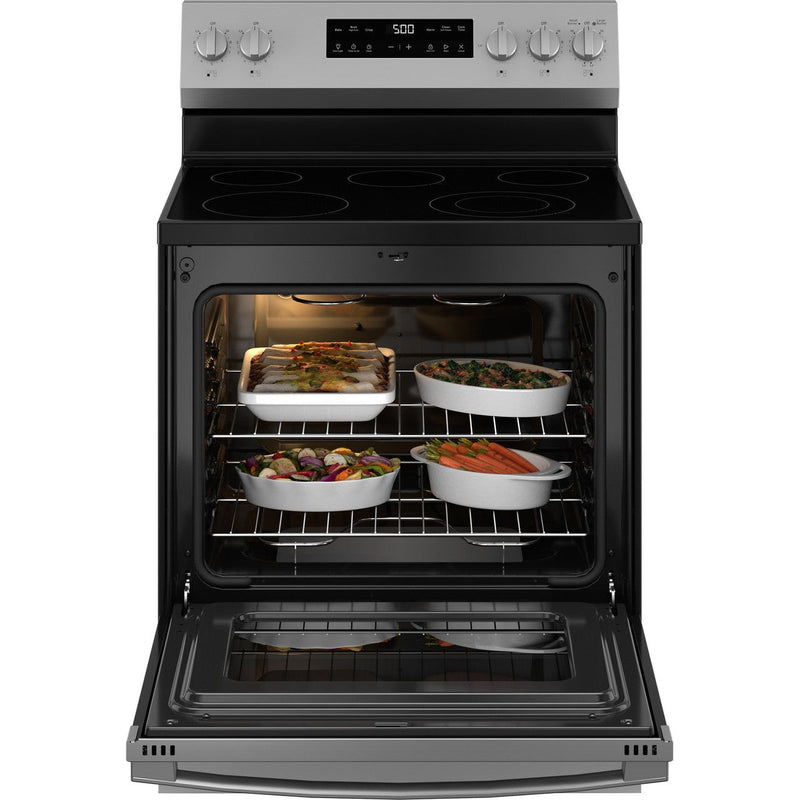 GE® 30" Free-Standing Electric Range with Crisp Mode