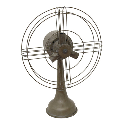 METAL FAN TABLE LAMP - Casa Muebles