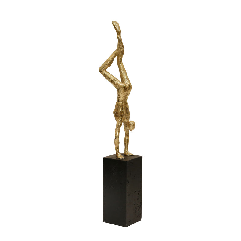 RESIN 19" GYMNAST, GOLD