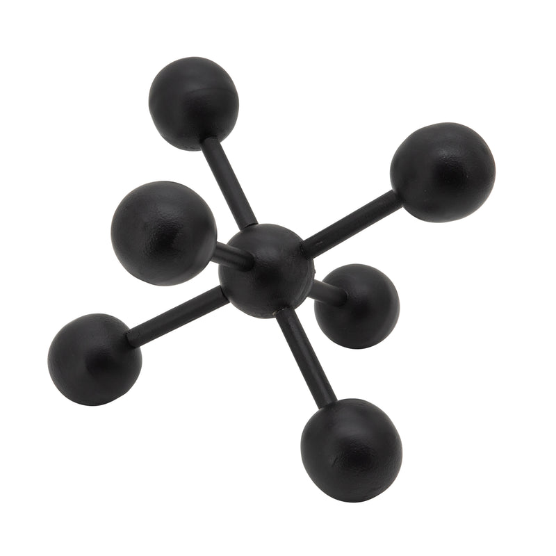 13" METAL JACK, BLACK