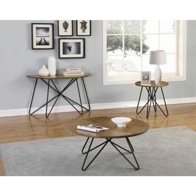 Coffee Table- Dark Brown Finish - Casa Muebles