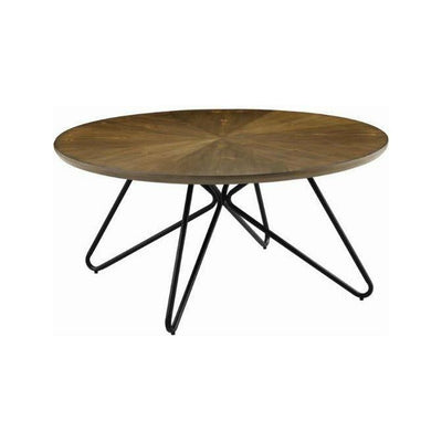 Coffee Table- Dark Brown Finish - Casa Muebles
