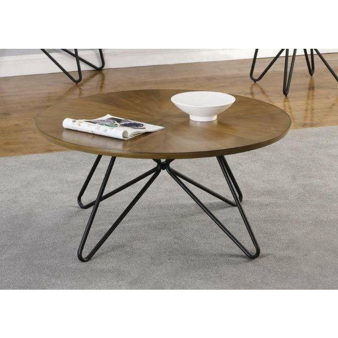 Coffee Table- Dark Brown Finish - Casa Muebles
