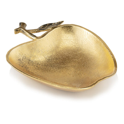 Manzana Gold Apple Bowl - Casa Muebles