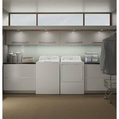 GE® 7.2 cu. ft. Capacity aluminized alloy drum Electric Dryer - Casa Muebles