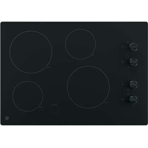 GE® 30" Built-In Knob Control Electric Cooktop - Casa Muebles