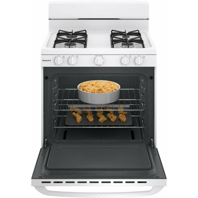 Hotpoint® 30" Free-Standing Gas Range - Casa Muebles