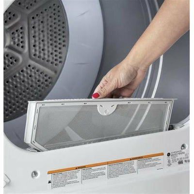 GE® 7.2 cu. ft. Capacity aluminized alloy drum Electric Dryer - Casa Muebles