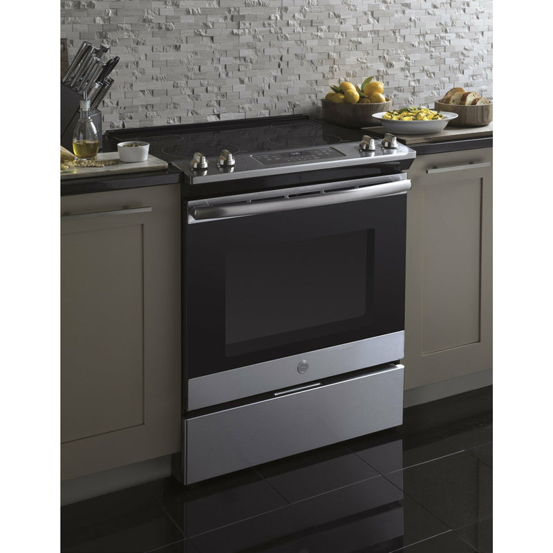 GE® 30" Slide-In Electric Range - Casa Muebles