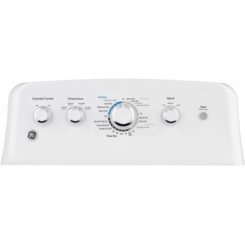 GE® 7.2 cu. ft. Capacity aluminized alloy drum Electric Dryer - Casa Muebles