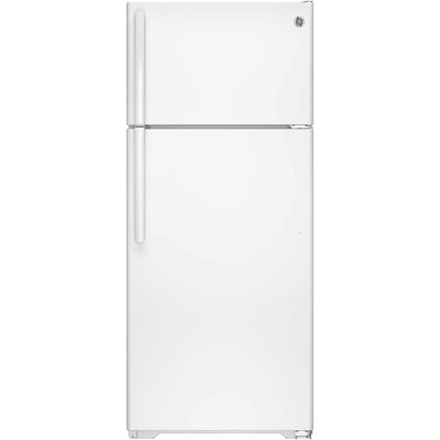 GE® ENERGY STAR® 17.5 Cu. Ft. Top-Freezer Refrigerator - Casa Muebles