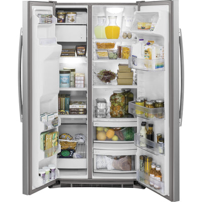 GE® 21.9 Cu. Ft. Counter-Depth Side-By-Side Refrigerator