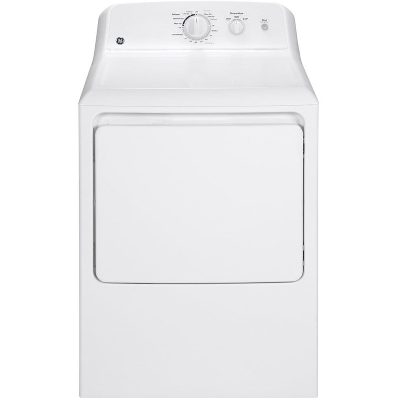 GE® 6.2 cu. ft. capacity aluminized alloy drum gas dryer