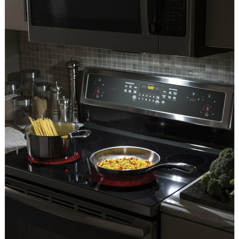 GE Profile™ 1.7 Cu. Ft. Convection Over-the-Range Microwave Oven