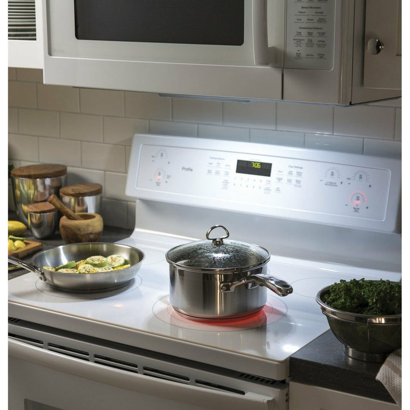 GE Profile™ 1.7 Cu. Ft. Convection Over-the-Range Microwave Oven - Casa Muebles