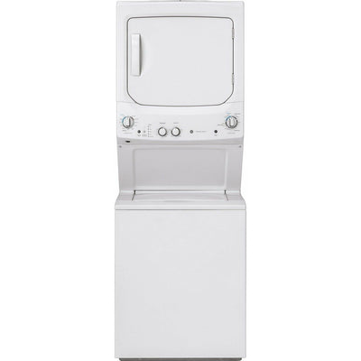 GE Unitized Spacemaker® 3.8 cu. ft. Capacity Washer with Stainless Steel Basket and 5.9 cu. ft. Capacity Electric Dryer - Casa Muebles