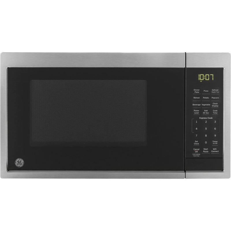 GE® 0.9 Cu. Ft. Capacity Smart Countertop Microwave Oven with Scan-To-Cook Technology