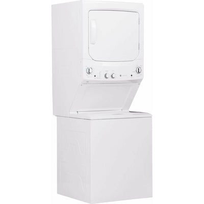 GE Unitized Spacemaker® 3.8 cu. ft. Capacity Washer with Stainless Steel Basket and 5.9 cu. ft. Capacity Gas Dryer