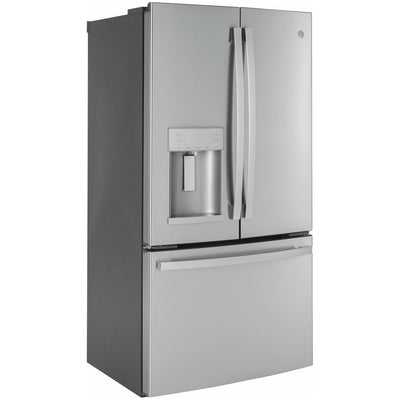 GE® ENERGY STAR® 22.1 Cu. Ft. Counter-Depth Fingerprint Resistant French-Door Refrigerator - Casa Muebles