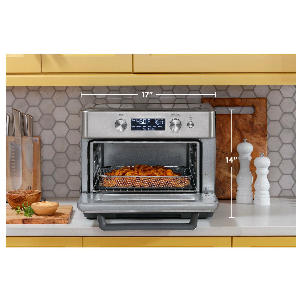 GE Digital Air Fry 8in1 Toaster Oven Casa Muebles