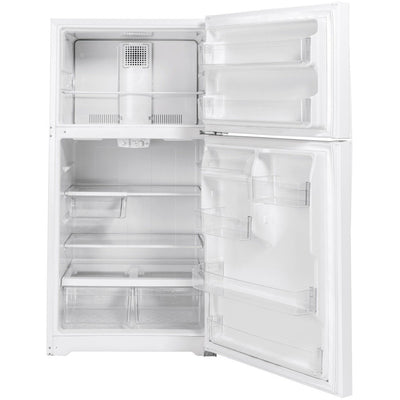 GE® ENERGY STAR® 21.9 Cu. Ft. Top-Freezer Refrigerator - Casa Muebles
