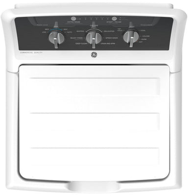 GE® 4.2 cu. ft. Capacity Washer with Stainless Steel Basket - COMMERCIAL QUALITY