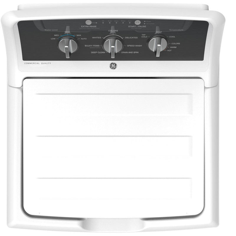 GE® 4.2 cu. ft. Capacity Washer with Stainless Steel Basket - COMMERCIAL QUALITY