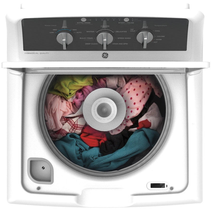 GE® 4.2 cu. ft. Capacity Washer with Stainless Steel Basket - COMMERCIAL QUALITY