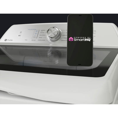 GE Profile™ 4.9 cu. ft. Capacity Washer with Smarter Wash Technology and FlexDispense™