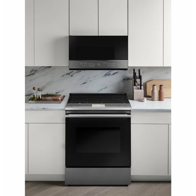 Café™ 2.1 Cu. Ft. Smart Over-the-Range Microwave Oven in Platinum Glass