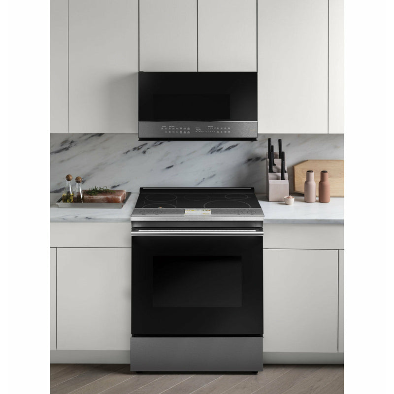 Café™ 2.1 Cu. Ft. Smart Over-the-Range Microwave Oven in Platinum Glass
