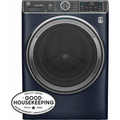 GE® 5.0 cu. ft. Capacity Smart Front Load ENERGY STAR® Steam Washer with SmartDispense™ UltraFresh Vent System with OdorBlock™ and Sanitize + Allergen