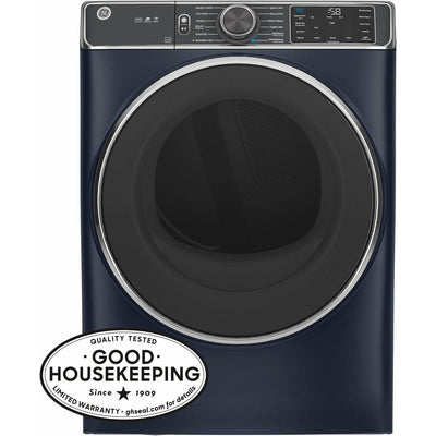 GE® 7.8 cu. ft. Capacity Smart Front Load Electric Dryer with Steam and Sanitize Cycle