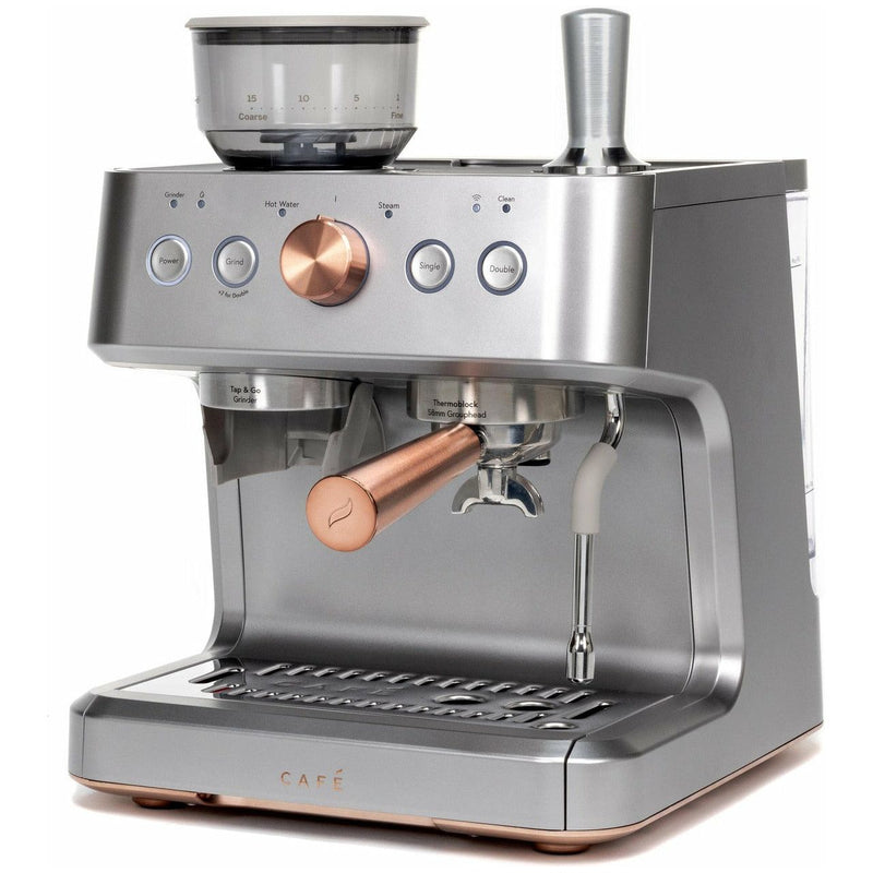 Café™ BELLISSIMO Semi Automatic Espresso Machine + Frother / SS