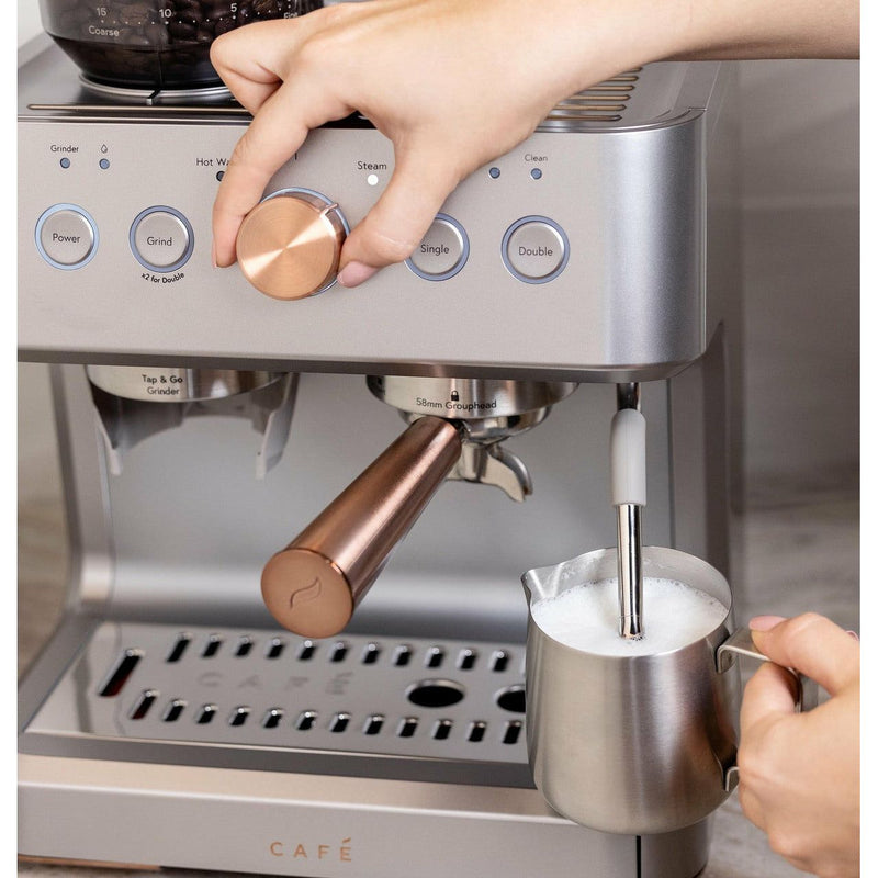 Café™ BELLISSIMO Semi Automatic Espresso Machine + Frother / SS