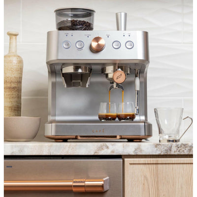 Café™ BELLISSIMO Semi Automatic Espresso Machine + Frother / SS