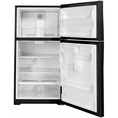 GE® ENERGY STAR® 21.9 Cu. Ft. Top-Freezer Refrigerator - Casa Muebles