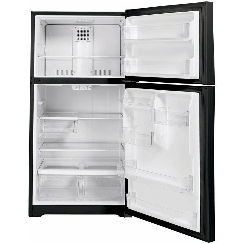 GE® ENERGY STAR® 21.9 Cu. Ft. Top-Freezer Refrigerator - Casa Muebles